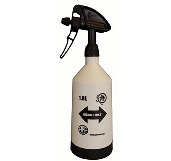DOUBLE MIST® TRIGGER SPRAYER WHITE WITH A VITON® SEAL 1 LITER 1/PKG