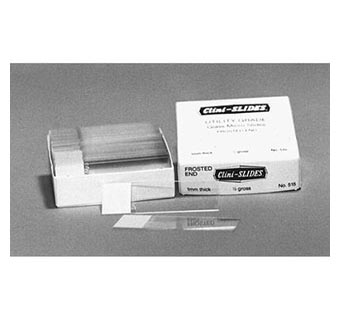 JORVET MICROSCOPE SLIDES FROSTED 72/PKG