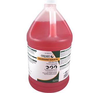 CHLORADINE® SCRUB 4% GALLON 1/PKG