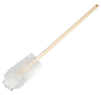 MILK BOTTLE BRUSH WITH 24 INCH HANDLE - EACH