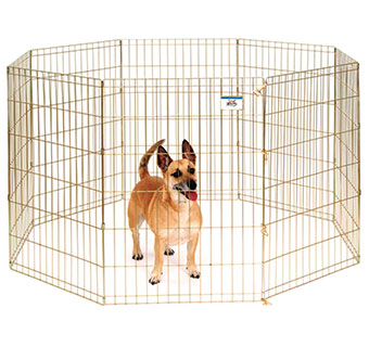 METAL PET EXERCISE PEN - 36IN - EACH