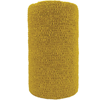 COFLEX™ BANDAGING TAPE YELLOW 4 IN X 5 YD 18/PKG