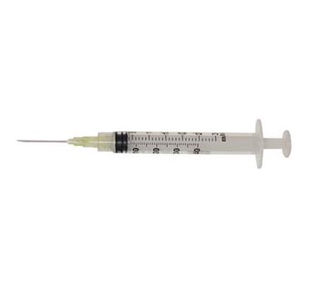 SYRINGE 3CC-20X1 LL 100/PKG 26108