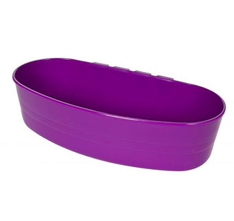 PLASTIC CAGE CUP - 1 QUART - PURPLE - EACH