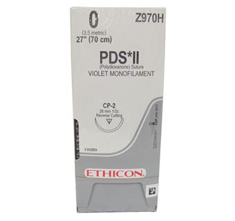 ETHICON™ PDS® II SUTURES Z970H 27 IN (CP-2) 36/PKG
