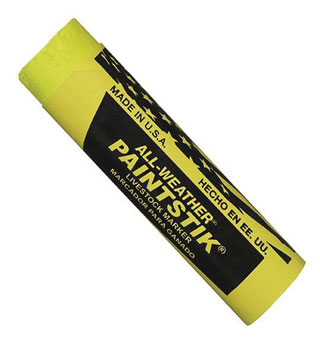 MARKAL® ALL-WEATHER® PAINTSTIK® LIVESTOCK MARKER FLUORESCENT YELLOW 1/PKG