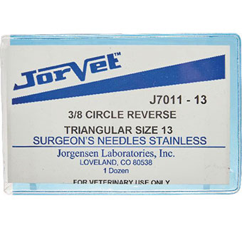 REVERSE CUTTING NEEDLE SIZE 13 12/PKG