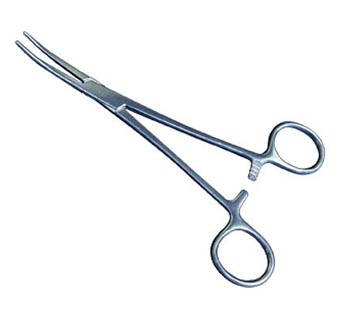 JORVET™ CRILE FORCEPS CURVED 1/PKG