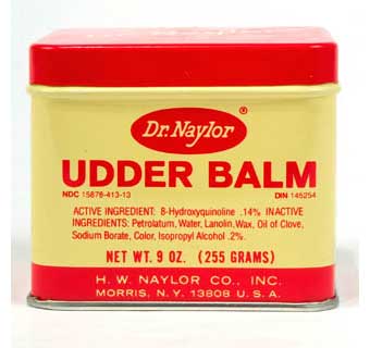 UDDER BALM 9OZ