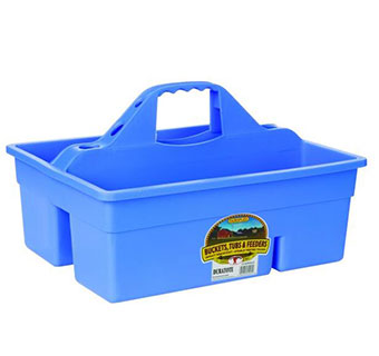 PLASTIC DURA TOTE - BERRY BLUE - EACH