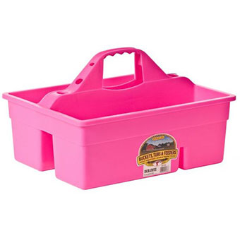 PLASTIC DURA TOTE - HOT PINK - EACH