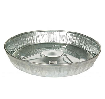 HANGING POULTRY FEEDER PAN - 17IN - EACH