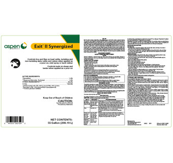 EXIT® II SYNERGIZED 55 GALLON