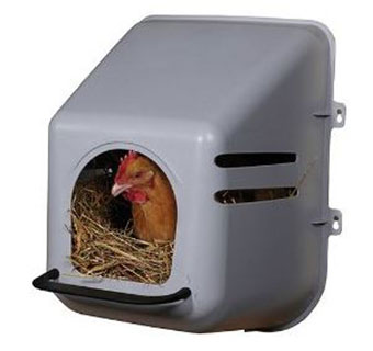PLASTIC NESTING BOX 16.5 IN L X 15.88 IN W X 19.75 IN H 1/PKG