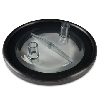 LEXAN FRESH COW LID WITH GASKET FOR POLY FRESH MILKING BUCKET