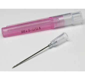 MONOJECT™ VET NEEDLE POLY HUB 22 GAUGE X 3/4 INCH A - BEVEL 100 COUNT