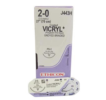 VICRYL™ 2/0 J443H 27 IN (FS-1) 36/PKG