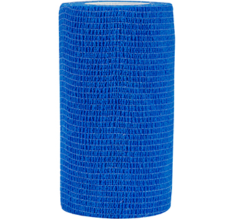 FLEXWRAP® E-Z TEAR® COHESIVE BANDAGE 4 IN BLUE EACH