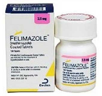FELIMAZOLE™ TAB 2.5 MG (RX) 100 COUNT