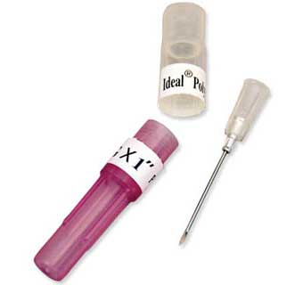 POLYPROPYLENE HUB NEEDLE HARD PACKED 20G X 3/4 100 COUNT