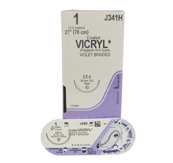VICRYL™ 1 J341H 27 IN (CT-1) 36/PKG