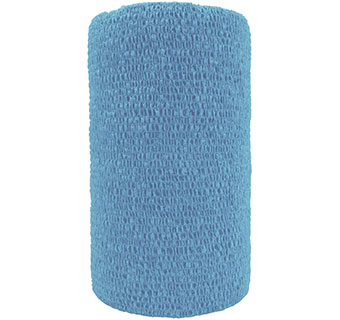 COFLEX™ BANDAGING TAPE LIGHT BLUE 4 IN X 5 YD 18/PKG