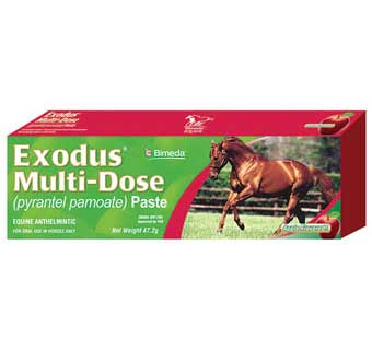 EXODUS® (PYRANTEL PAMOATE) MULTI DOSE PASTE 47.2 GM