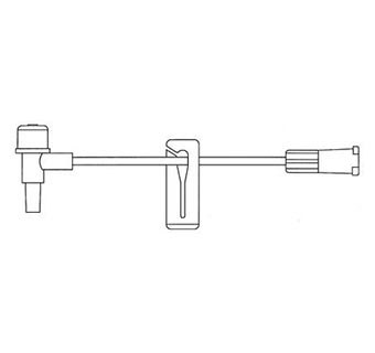 IV T EXTENSION SET LUER SLIP