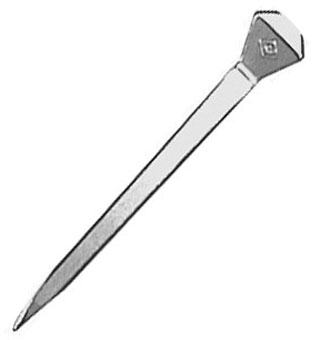 STEEL SLIM HEAD HORSESHOE NAIL SZ 5 100/PKG