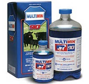 MULTIMIN® 90 SOLUTION FOR INJECTION FOR CATTLE 100 ML 1/PKG (RX)