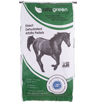 DIRECT DEHYDRATED CF ALFALFA PELLETS 50 LB