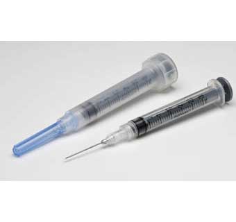 MONOJECT™ VET 3 ML SYRINGE COMBO 22 GAUGE X 1 INCH LUER SLIP 100 COUNT