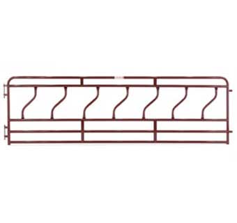 FENCE LINE FEEDER PANEL 10 FOOT RED 2FSR10