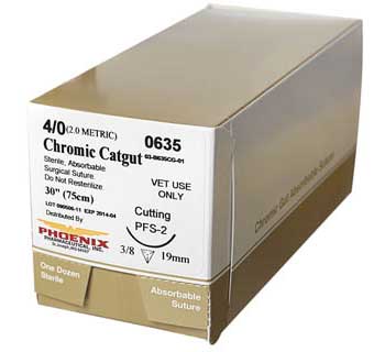 CATGUT - 2/0 - PSF1 - 30IN - 12/BOX