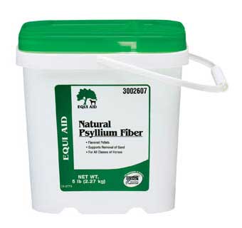 EQUI AID NATURAL PSYLLIUM FIBER PELLET 5 LB PAIL