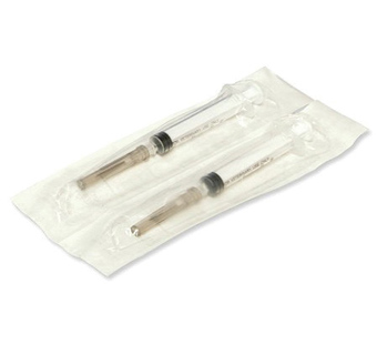 IDEAL® DISPOSABLE SYRINGE 12CC LUER LOCK 18GA X 1IN NEEDLE SOFT PACK 100/PKG