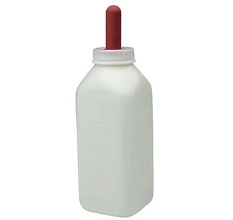 NURSING BOTTLE WITH SCREW ON NIPPLE - 2 QUARTS - EACH