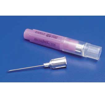 RIGID PACK HYPO NEEDLES ALUMINUM HUB 14 GAUGE X 2 INCH INV - BEVEL 100 COUNT