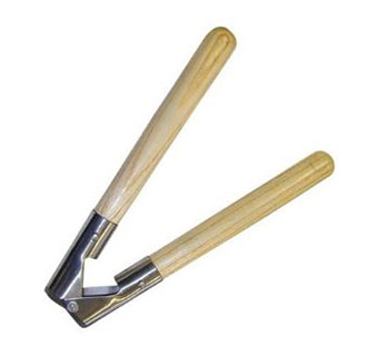 BARNES STYLE DEHORNER WITH WOODEN HANDLES - 13 INCHES - EACH