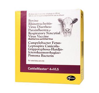 CATTLEMASTER® 4+VL5 25 DOSES