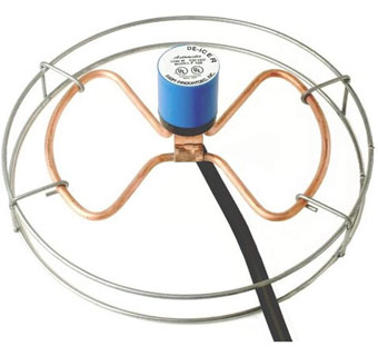 ICE-N-EASY™ SUBMERGIBLE DE-ICER+ATTACHED GUARD FOR PLASTIC TANK 1500 W 1/PKG