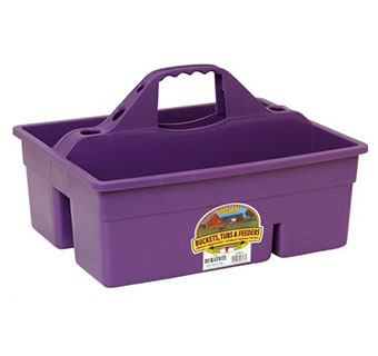 PLASTIC DURA TOTE - PURPLE - EACH