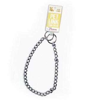 LIGHTWEIGHT TRAINING COLLAR CHOKE CHAIN 2.5 MM 12 IN L