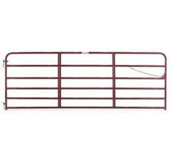 GATE ECONOMY TUBE 6 BAR 8 FOOT RED 6ER8