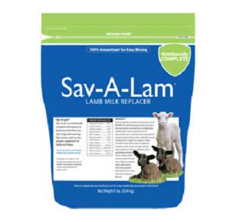 SAV-A-LAM® LAMB MILK REPLACER 8 LB BAG