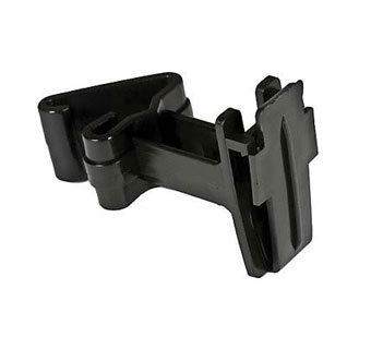 ZAREBA® POLYTAPE T-POST INSULATOR BLACK 25/PKG