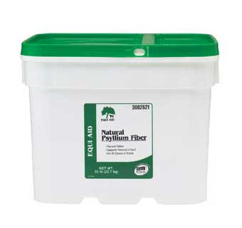 EQUI AID NATURAL PSYLLIUM FIBER PELLET 50 LB PAIL