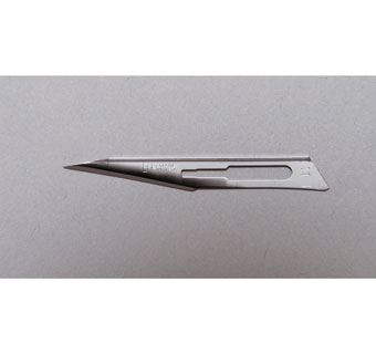 BARD-PARKER RIB-BACK® SCALPEL BLADE #11 CARBON STEEL STR/SHARP 50/BX