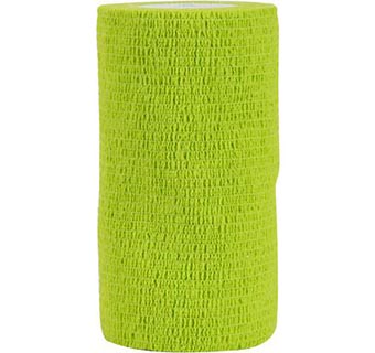 FLEXWRAP® E-Z TEAR® COHESIVE BANDAGE 4 IN LIME GREEN EACH
