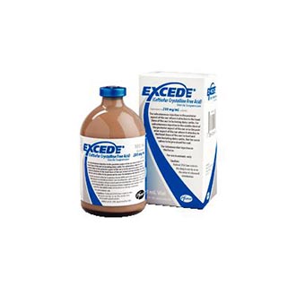 EXCEDE® STERILE SUSPENSION 200 MG/ML 100 ML (RX)